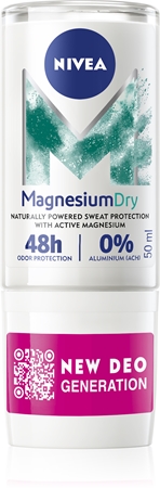 NIVEA Magnesium Dry desodorante roll-on con bola