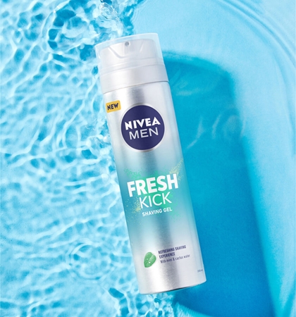NIVEA MEN Fresh Kick gel de rasage pour homme