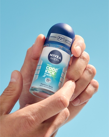 NIVEA MEN Fresh Kick anti-transpirant roll-on pour homme