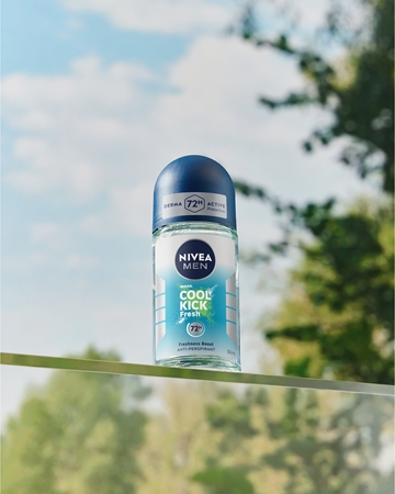 NIVEA MEN Fresh Kick anti-transpirant roll-on pour homme