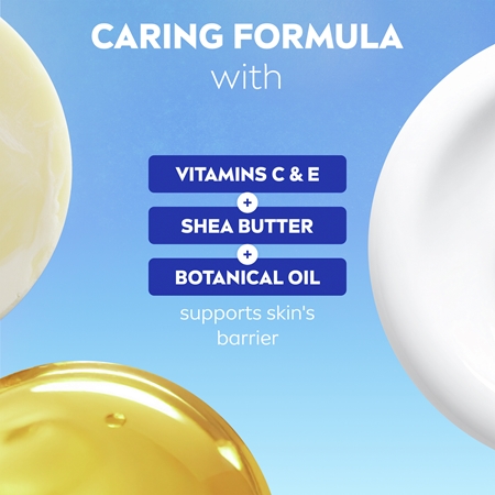 NIVEA Shea Butter & Botanical Oil krémový sprchový gel