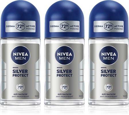 NIVEA MEN Silver Protect Antiperspirant Roll-On 48h