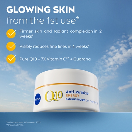 NIVEA Q10 Energy formato poupança antirrugas