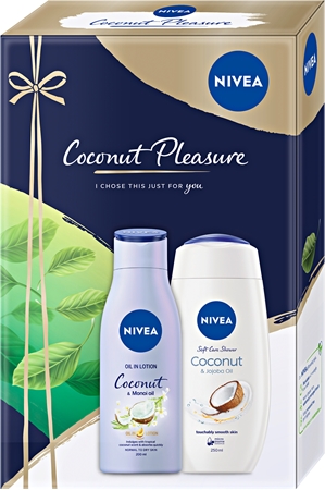 NIVEA Coconut Pleasure gift set for the body