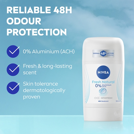 NIVEA Fresh Natural Deodorant Stick