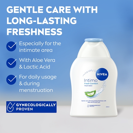 NIVEA Intimo Fresh émulsion d'hygiène intime