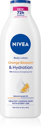 NIVEA Orange Blossom Loção corporal hidratante e nutritiva