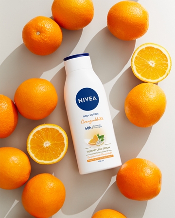 NIVEA Orange Blossom Loção corporal hidratante e nutritiva