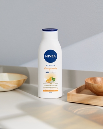 NIVEA Orange Blossom Loção corporal hidratante e nutritiva
