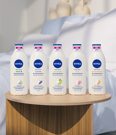 NIVEA Orange Blossom Loção corporal hidratante e nutritiva