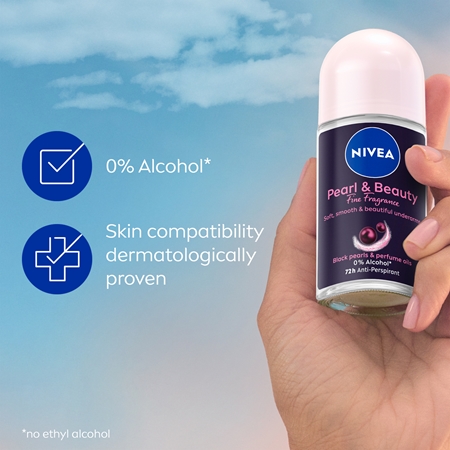 NIVEA Pearl & Beauty Roll-On Antiperspirant