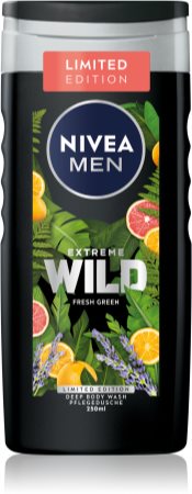 Nivea Men Extreme Wild Fresh Green erfrischendes Duschgel