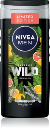 Nivea Men Extreme Wild Fresh Green gel de ducha refrescante