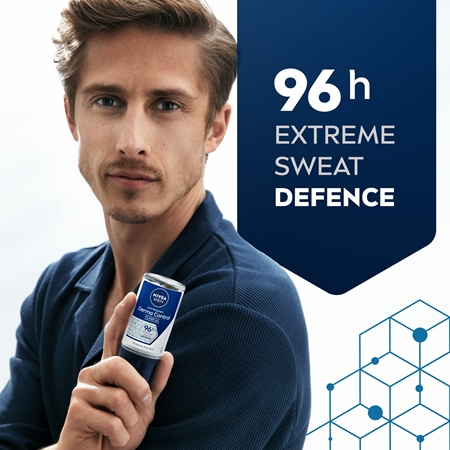 NIVEA MEN Derma Dry Control Roll-On Antiperspirant for men