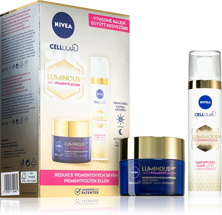 NIVEA Cellular Luminous 630 изгодна опаковка (против пигментни петна)