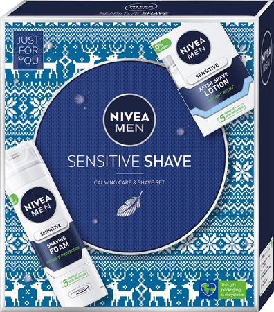 NIVEA MEN Sensitive confezione regalo (per lenire la pelle) per uomo