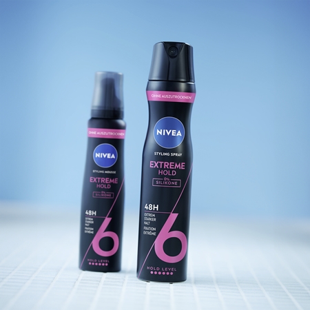 NIVEA Extreme Hold pěnové tužidlo
