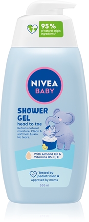 NIVEA BABY żel pod prysznic do ciała i włosów