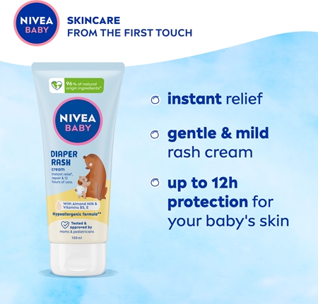 NIVEA BABY wygodne opakowanie do skóry dziecka