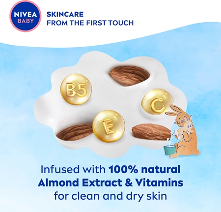 NIVEA BABY Pure Water virkistävät kosteuspyyhkeet