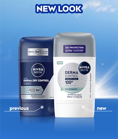 NIVEA MEN Derma Dry Control izzadásgátló stift