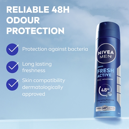 NIVEA MEN Fresh Active Spray deodorant