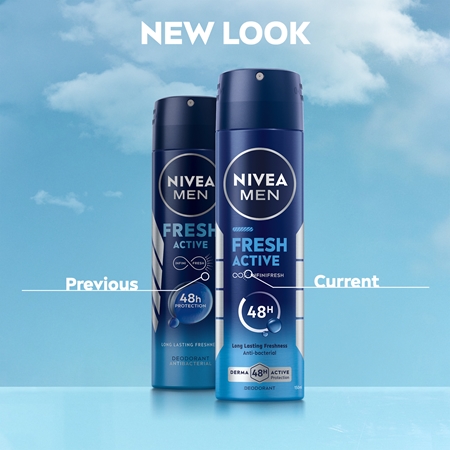 NIVEA MEN Fresh Active deodorant ve spreji