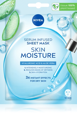 NIVEA Skin Moisture moisturising face sheet mask | notino.co.uk