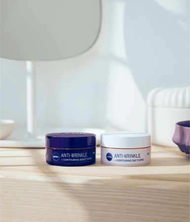 NIVEA Anti-Wrinkle Contouring výhodné balenie pre vyhladenie kontúr 65+
