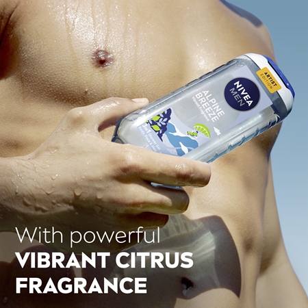 NIVEA MEN Alpine Breeze gel de douche corps et cheveux