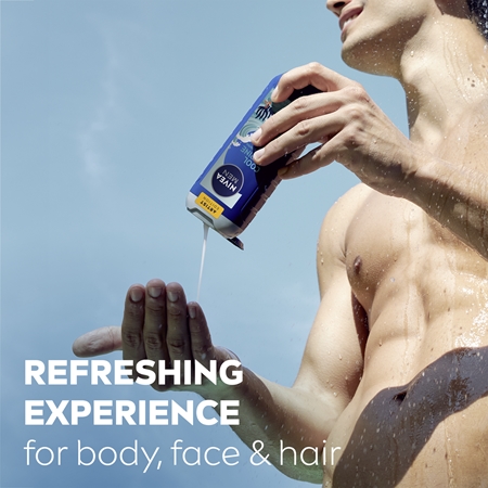 NIVEA MEN Cool Marine żel pod prysznic do ciała i włosów