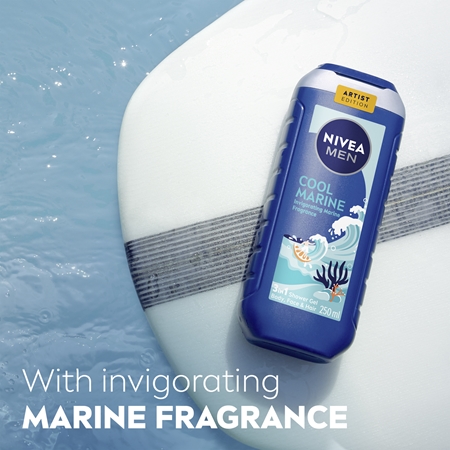 NIVEA MEN Cool Marine żel pod prysznic do ciała i włosów