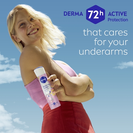 NIVEA Blooming Garden antiperspirant v spreji