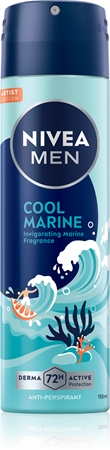 NIVEA MEN Cool Marine antyperspirant w sprayu
