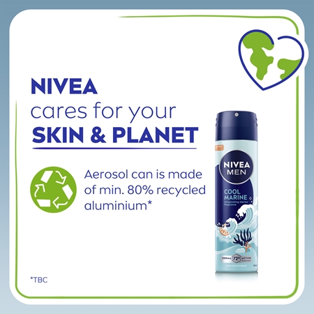 NIVEA MEN Cool Marine antyperspirant w sprayu