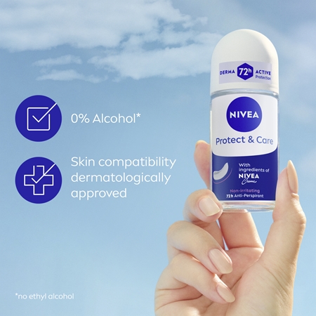 NIVEA Protect & Care antitraspirante roll-on da donna