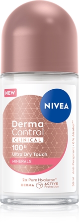 NIVEA Derma Dry Control roll-on antiperspirant