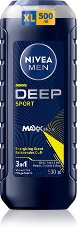 NIVEA MEN Deep Sport Gel de duș energizant pentru barbati