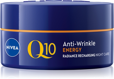 NIVEA Q10 Anti-Wrinkle Energy energiespendende Nachtcreme gegen Falten