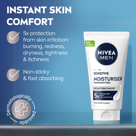NIVEA MEN Sensitive moisturising cream for men