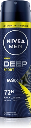 NIVEA MEN Deep Sport Antiperspirant Spray for men