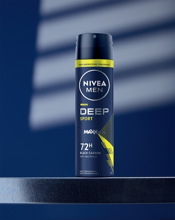 NIVEA MEN Deep Sport Antiperspirant Spray for men