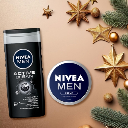 NIVEA MEN Active Protect gift set for men