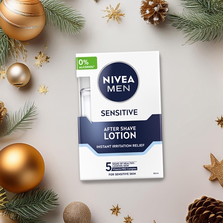 NIVEA MEN Sensitive Care gift set for shaving for men