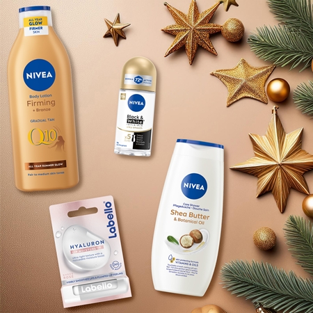 NIVEA Golden Care coffret cadeau corps et visage