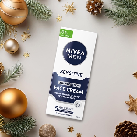 NIVEA Sensitive Kit darilni set za moške