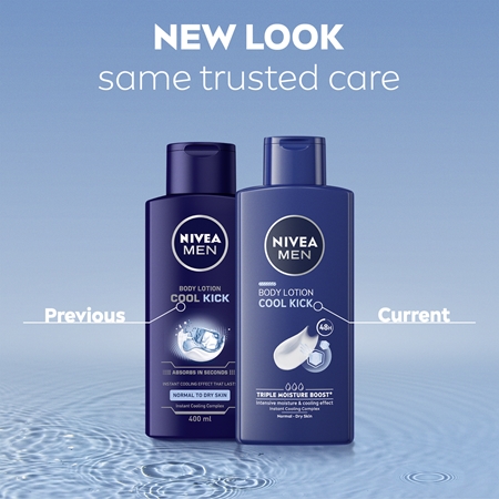 NIVEA MEN Cool Kick nawilżające mleczko do ciała
