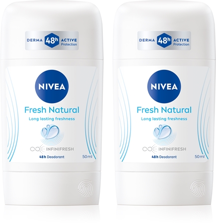 NIVEA Fresh Natural Deodorantstift Ekonomiförpackning