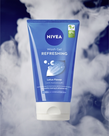 NIVEA Refreshing Fräsch rengöringsgel för normal- och blandhud