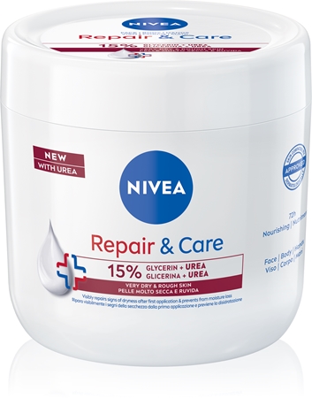 NIVEA Repair & Care Urea regenerační tělový krém pro suchou až velmi suchou pokožku